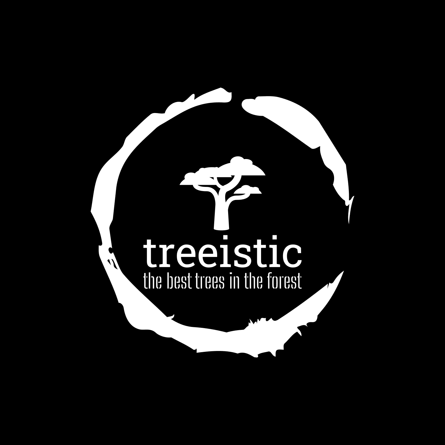 logo the tree, the forest